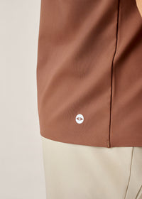 Ultimate Active Polo - Mocha Brown - 7
