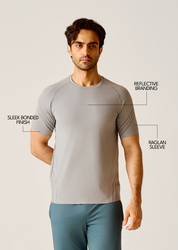 Regular Perfomance Tee Shirt - Ultimate Grey - 3