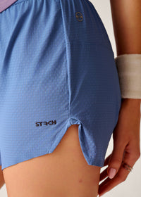 Breath-Easy Running Shorts - Steel Blue - 6