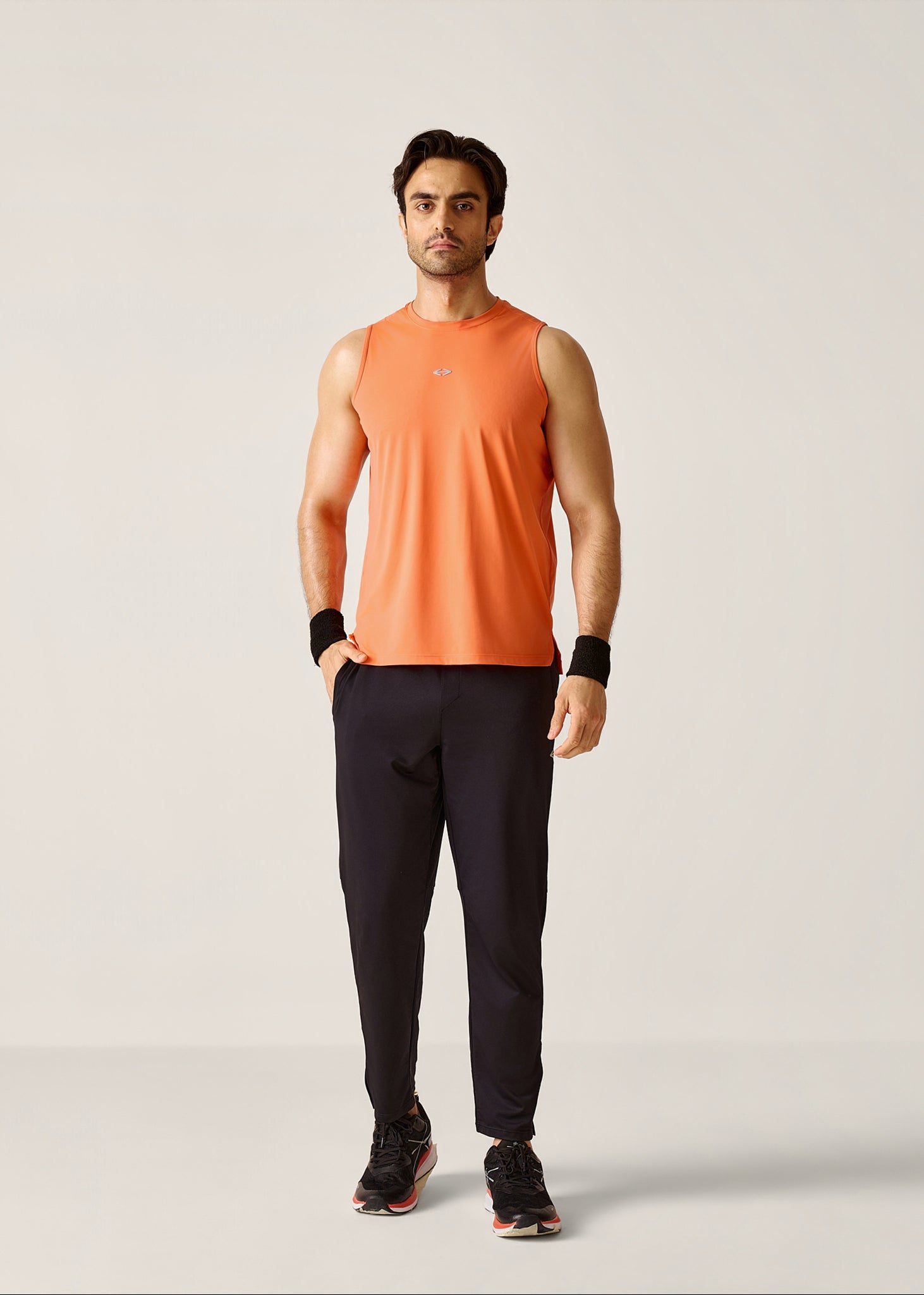 Regular fit Performance Tank - Coral - 1