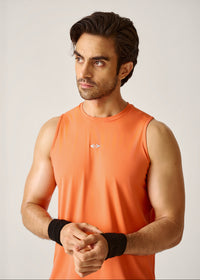 Regular fit Performance Tank - Coral - 2