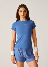 Motion Training Relaxed Tee - Steel Blue - 1