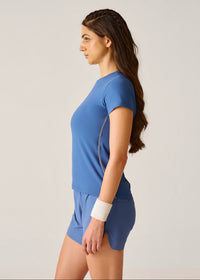 Motion Training Relaxed Tee - Steel Blue - 4