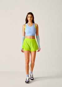 CoreActive Workout Shorts - Neon Green - 1