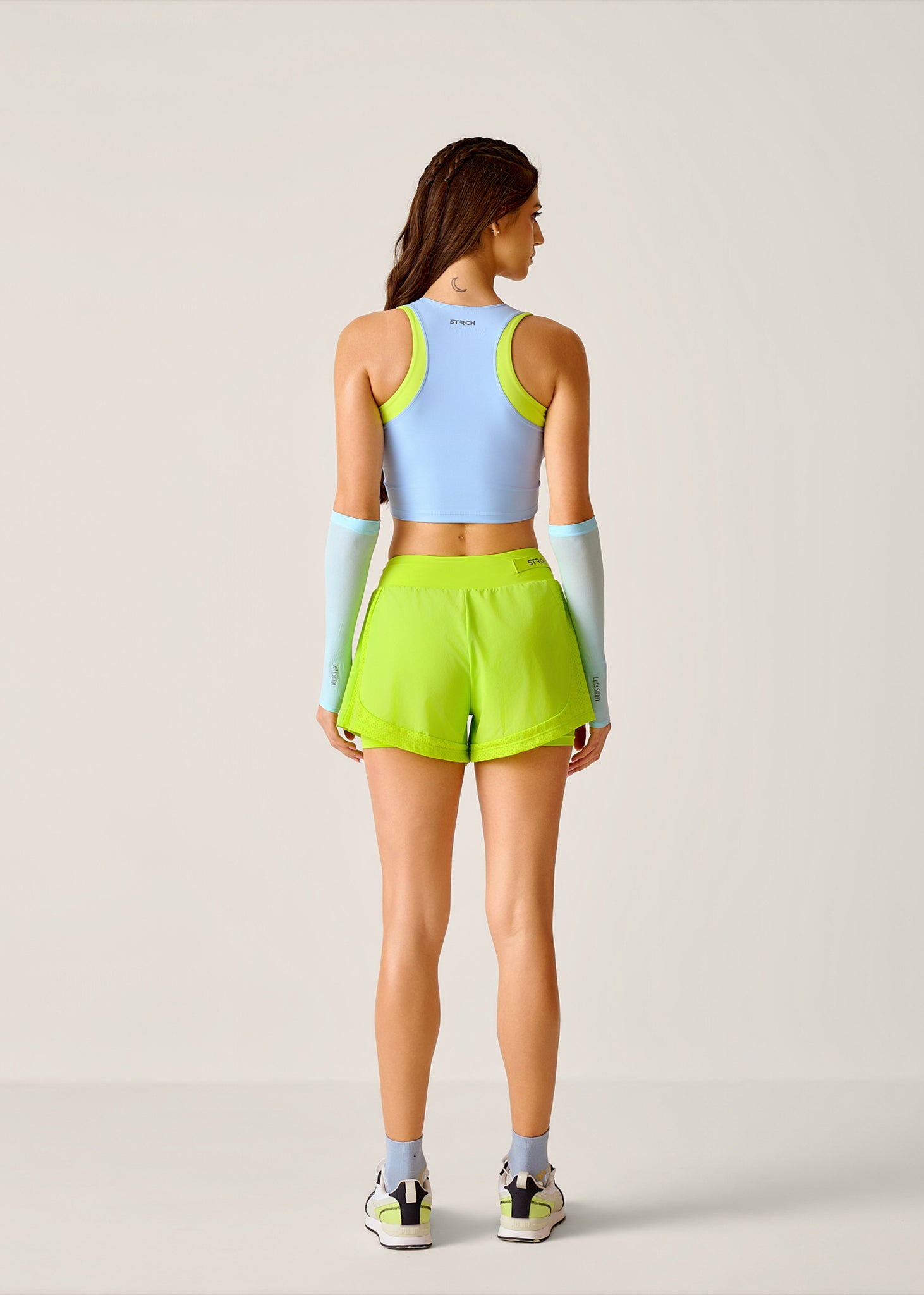 Power Training Sports Bra - Sky Blue - 7