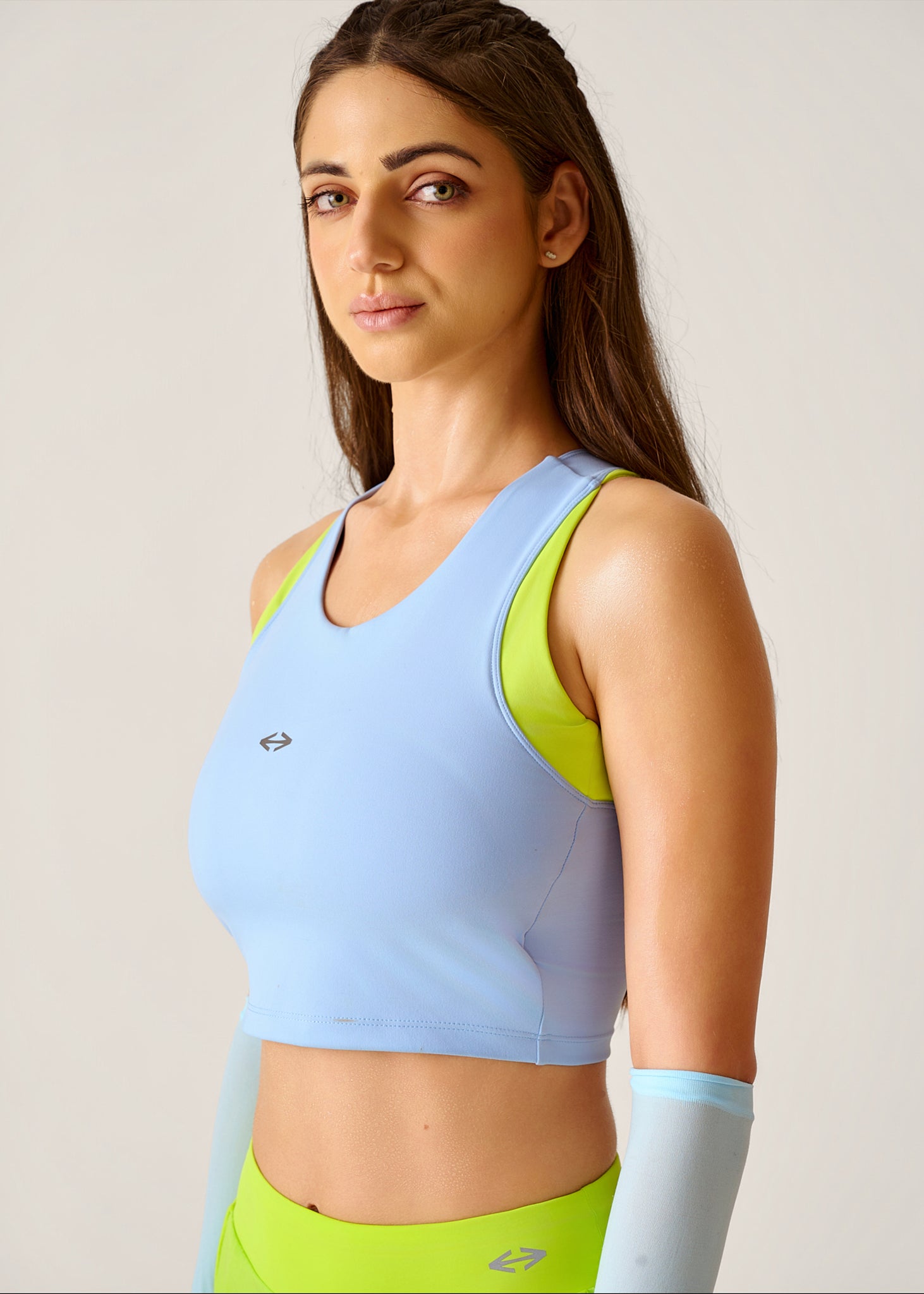 Power Training Sports Bra - Sky Blue - 2