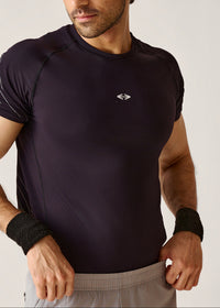 Regular Perfomance Tee Shirt - Jet Black - 2