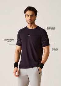 Regular Perfomance Tee Shirt - Jet Black - 3
