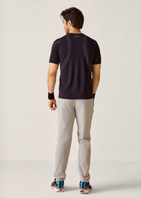 Regular Perfomance Tee Shirt - Jet Black - 8