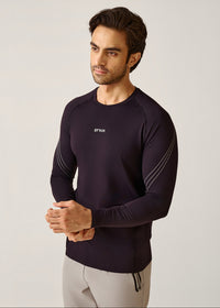 Full sleeve High Performance Tee Shirt - Jet Black - 2
