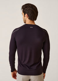 Full sleeve High Performance Tee Shirt - Jet Black - 7