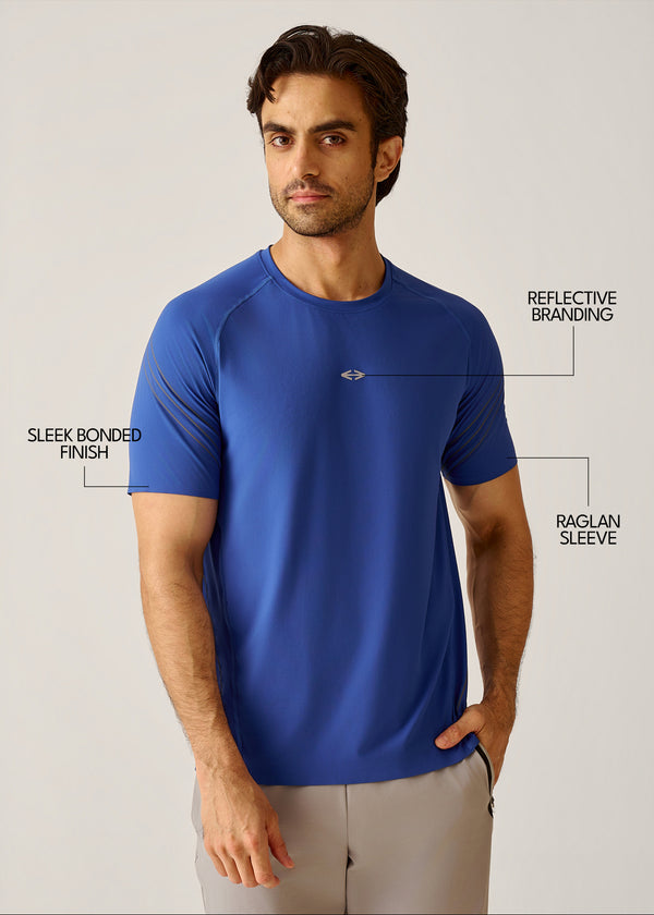 Regular Perfomance Tee Shirt - Dodger Blue - 3