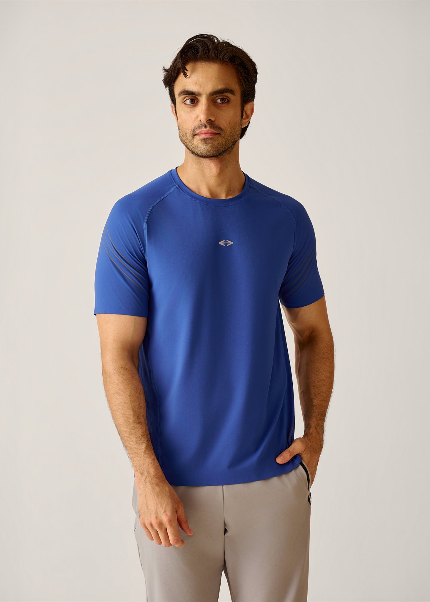 Regular Perfomance Tee Shirt - Dodger Blue - 1