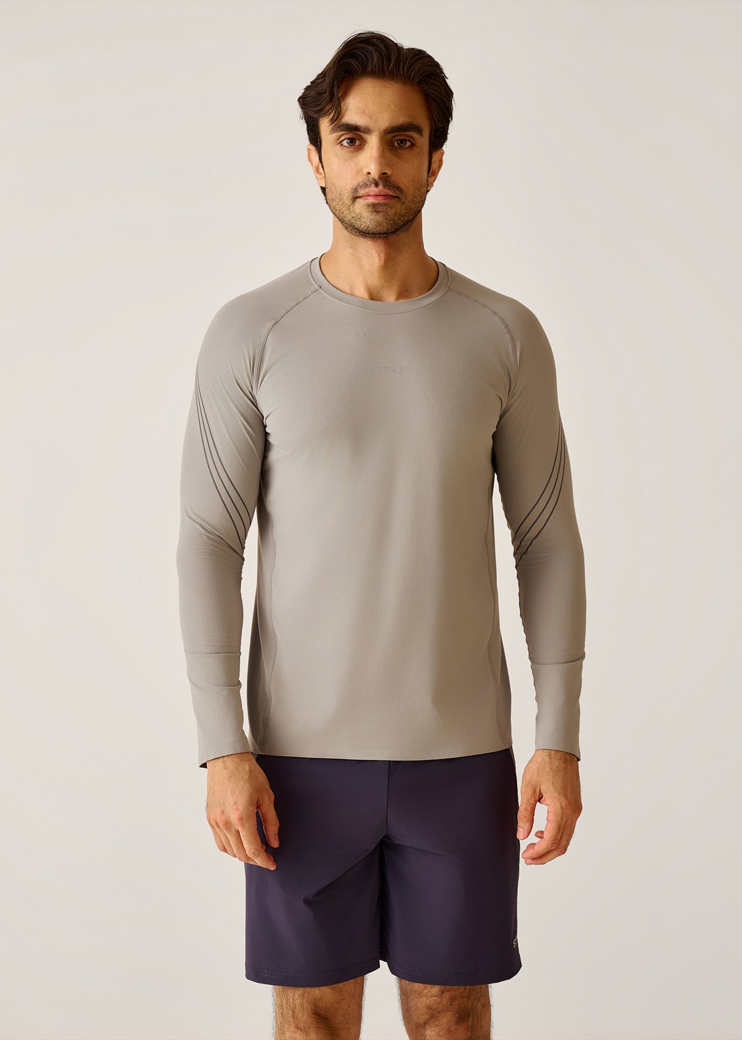 Full sleeve High Performance Tee Shirt - Ultimate Grey - 1