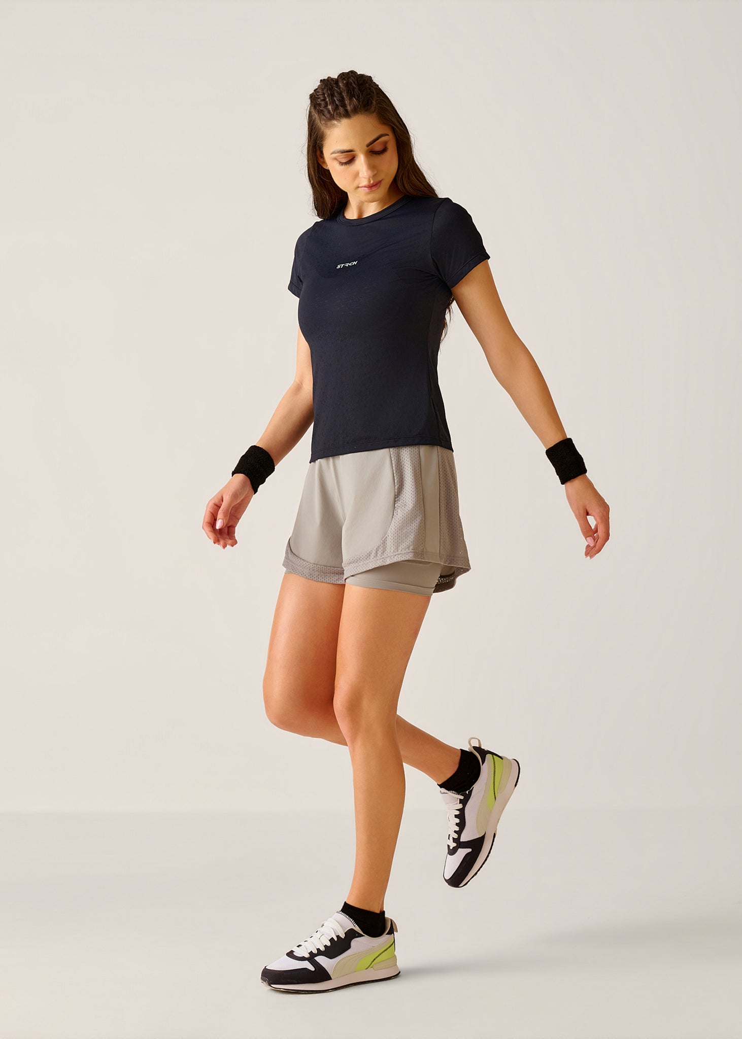 CoreActive Workout Shorts - Ultimate Grey - 6