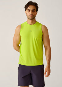 Regular fit Performance Tank - Neon Green - 1