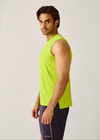 Regular fit Performance Tank - Neon Green - 4