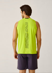 Regular fit Performance Tank - Neon Green - 7