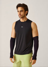 Regular fit Performance Tank - Jet Black - 1
