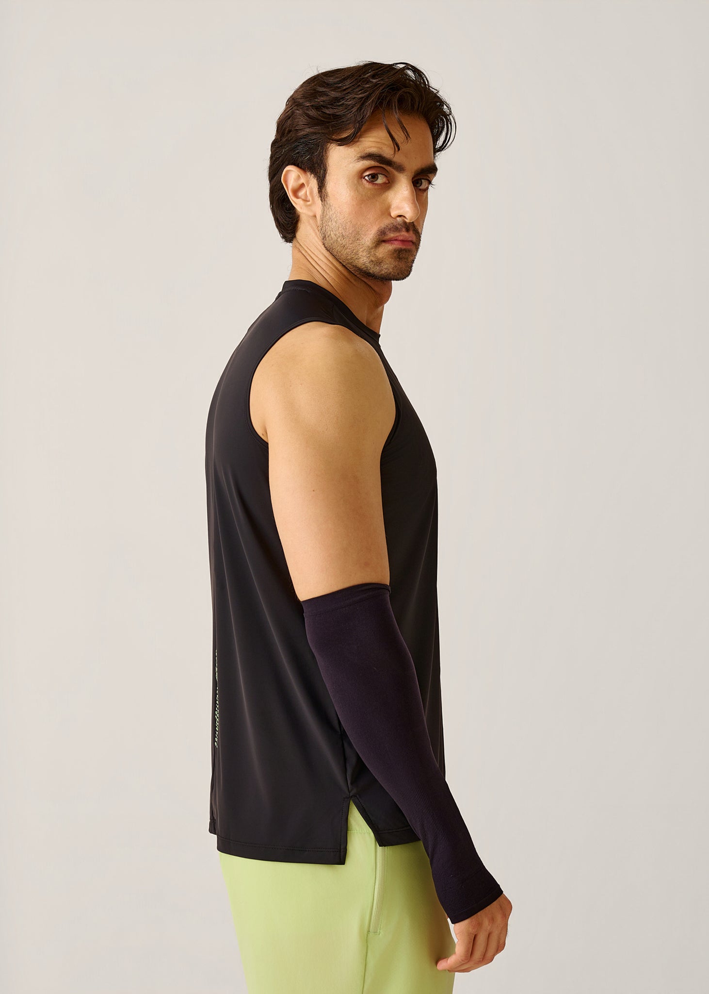 Regular fit Performance Tank - Jet Black - 5