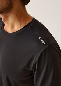 STRCHFLEX Active Core Tee Shirt - Jet Black - 2