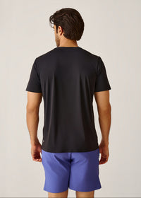 STRCHFLEX Active Core Tee Shirt - Jet Black - 7