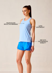 PlayCore Twisted Back Tank - Sky Blue - 3