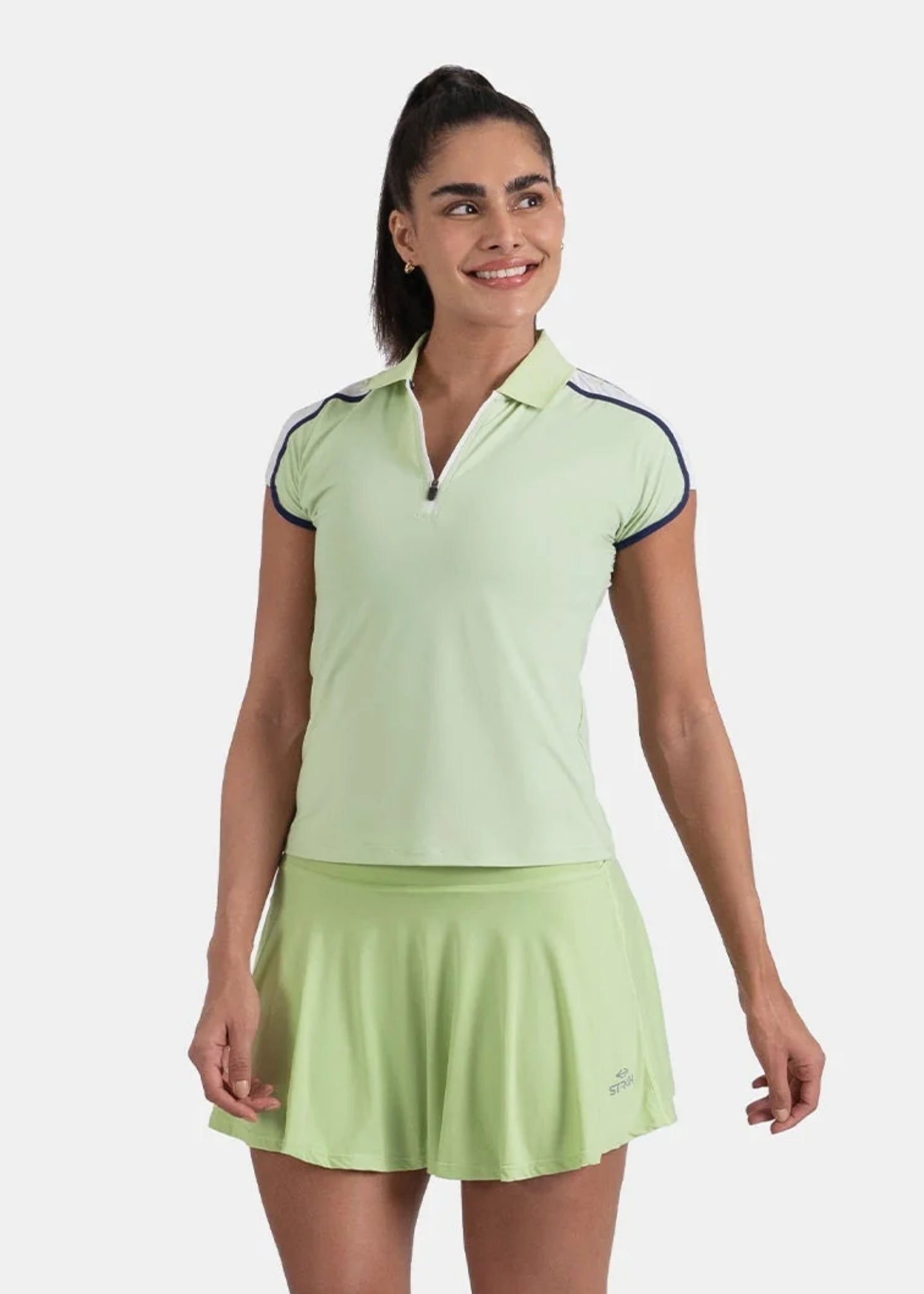 Classic Polo Tee - Mint Green