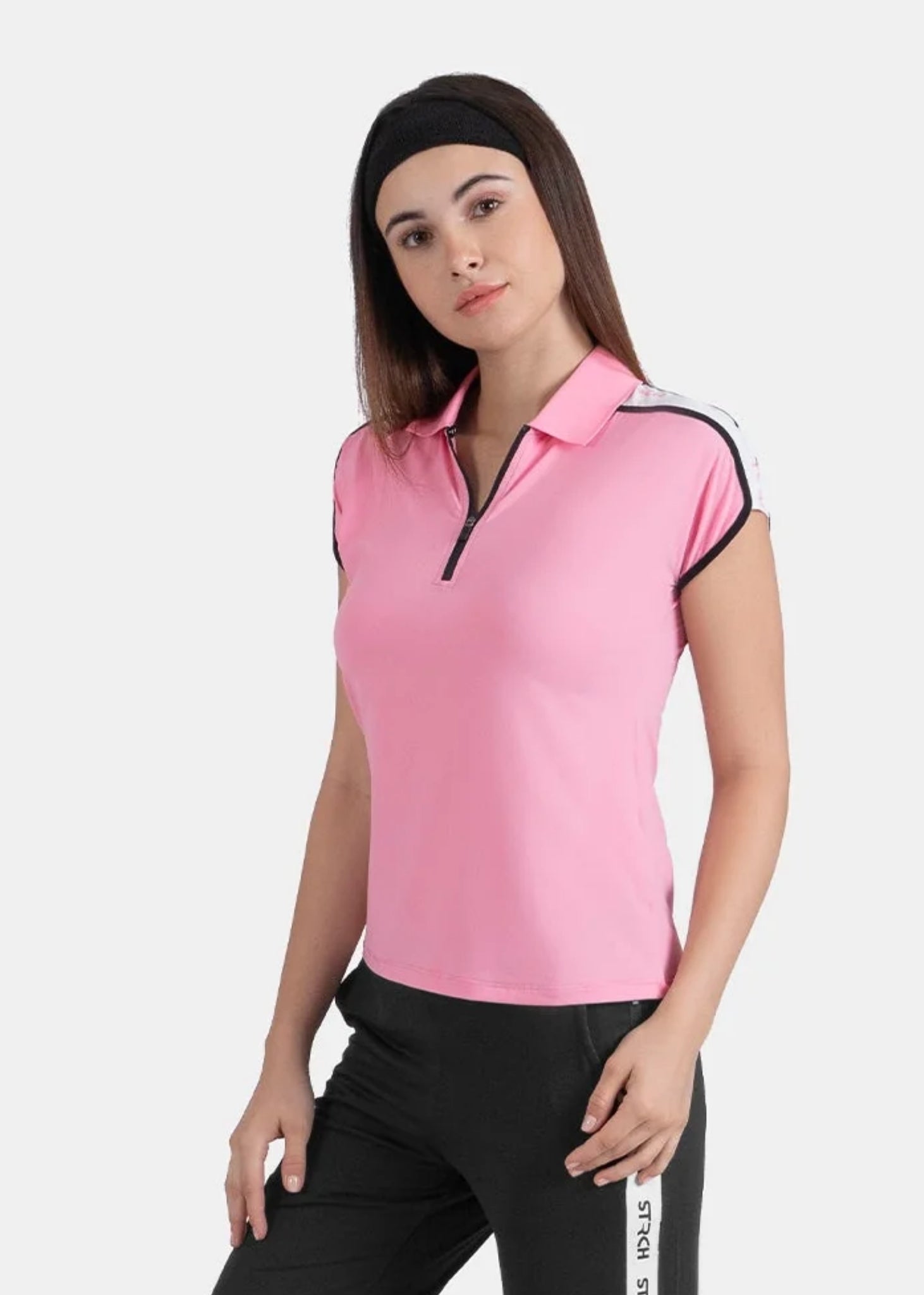 Classic Polo Tee - Pink