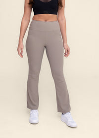 Workout Flare Pant - Beige