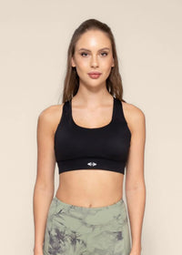 StrchFlex High Impact Sports Bra - Black