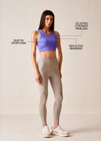 Power Training Sports Bra - Very Peri - 3