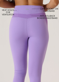 Bonded Anti-Roll Waistband Leggings - Slim Fit - Very Peri