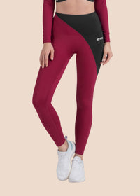 AirLite Workout core leggings - Slim Fit - Maroon