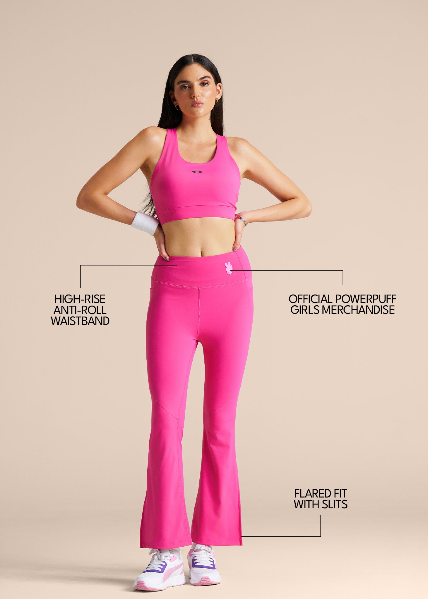 Powerpuff Flare Force Leggings - Pink - 3