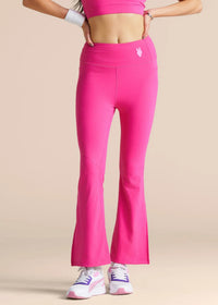 Powerpuff Flare Force Leggings - Flared Fit - Pink