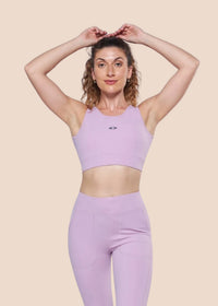 High Impact Basic Workout Sports Bra - Lavender