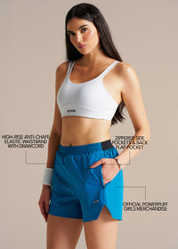 Powerpuff Airlite Short - Teal - 3