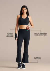 Powerpuff Flare Force Leggings - Black - 3