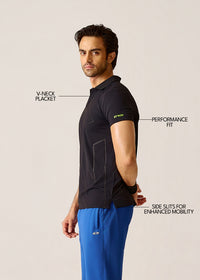 CoreActive Performance Polo - Jet Black - 3