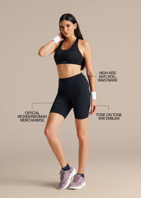 Wonder Woman Warrior Tights - Black - 3