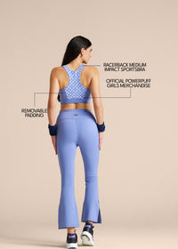Power Puff Play Core Sports Bra - Blue Ice - 2
