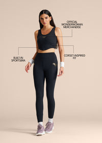 WonderForce Crop Top - Black - 3
