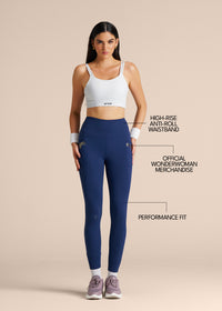Wonder Warrior Legging - Estate Blue - 3