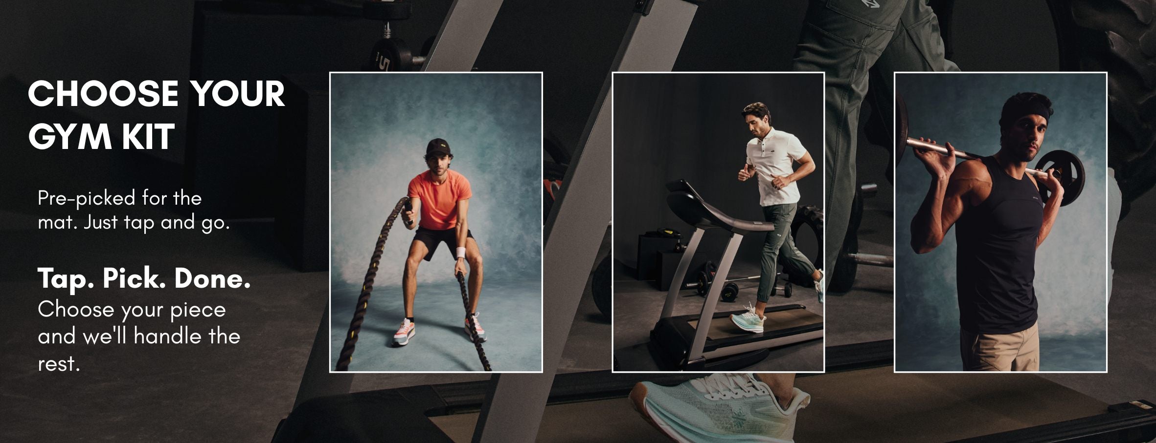 CHOOSE YOUR GYM KIT