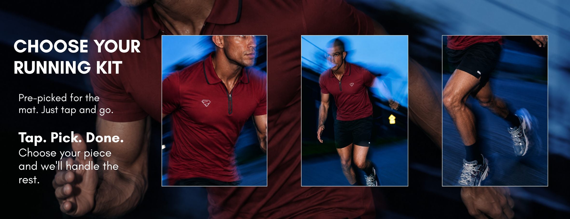 CHOOSE YOUR RUNNER'S KIT